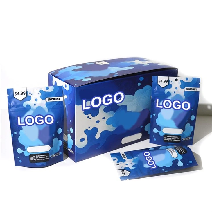 Gummies Candy Sweet Food Snack Paper Boxes factory