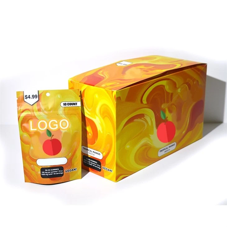 Gummies Candy Sweet Food Snack Paper Boxes best
